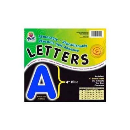 PACON CORPORATION Pacon¬Æ 4" Self-Adhesive Letters, Blue, 78 Characters/Pack 51623